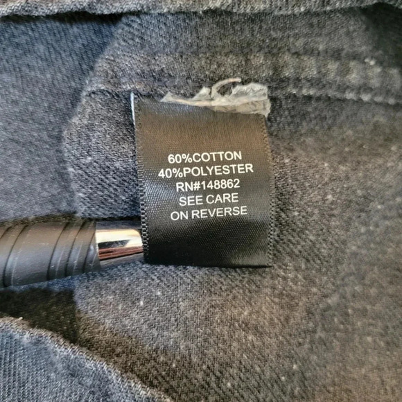 TORRID Gray White Polkadot Long Sleeve Button Up Top Women's Size 3-22/24-3X - Picture 10 of 11